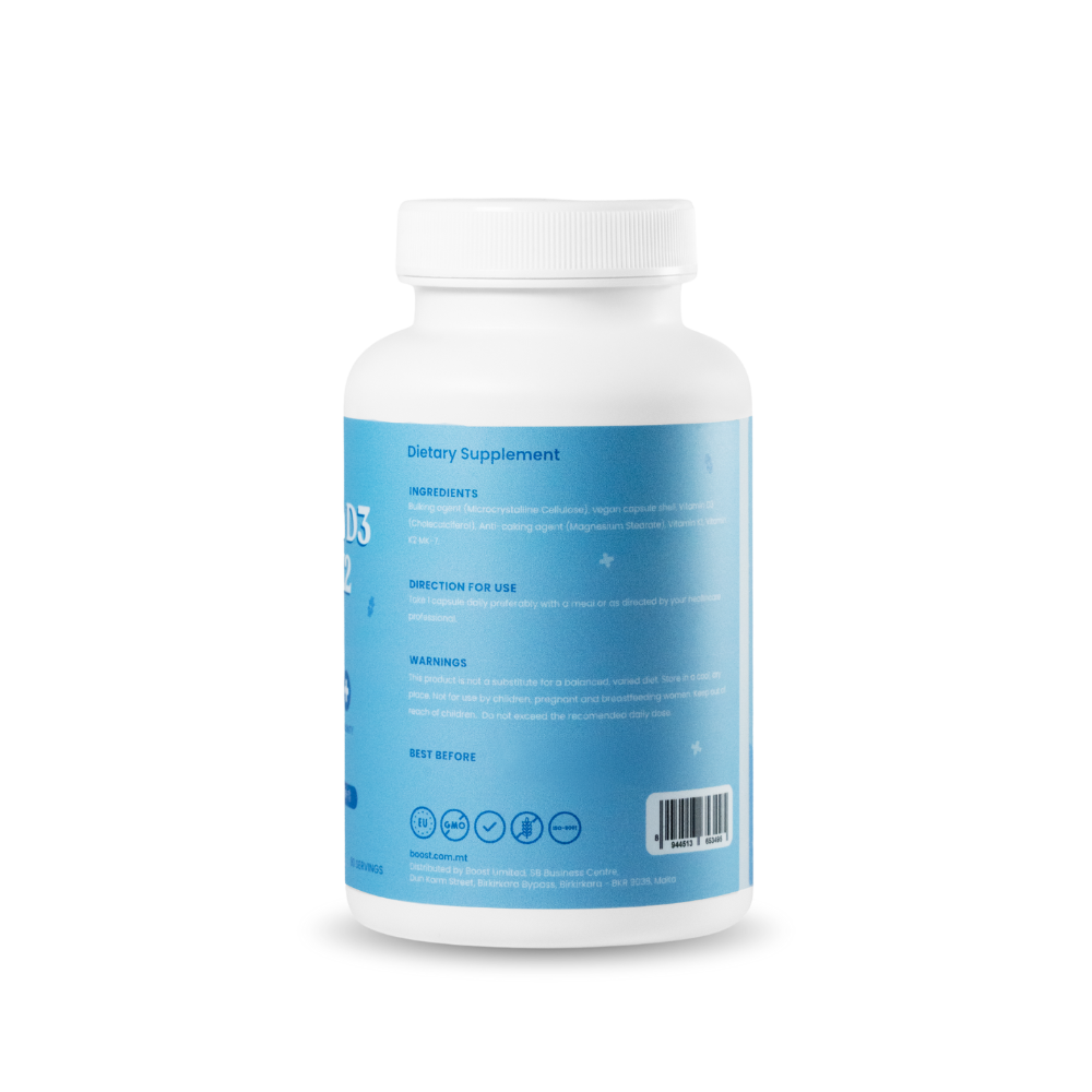 +boost Vitamin D3 + K2 4,000IU 24mcg