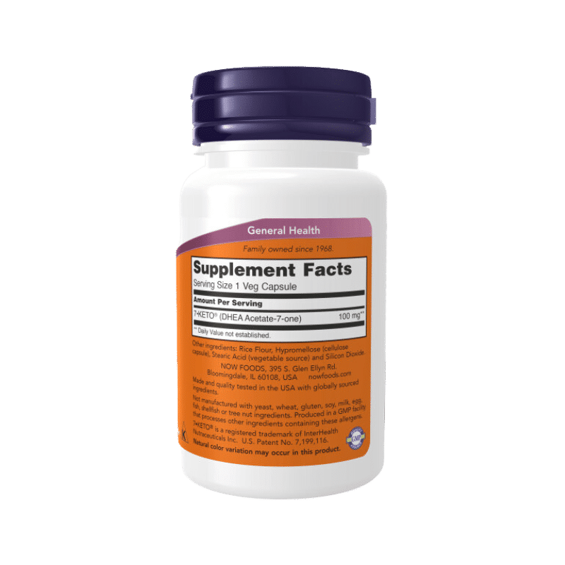 Now Foods 7-Keto® DHEA 100mg