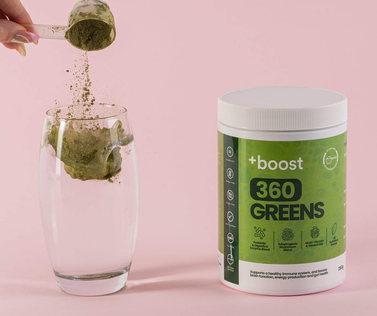 +boost 360 Greens