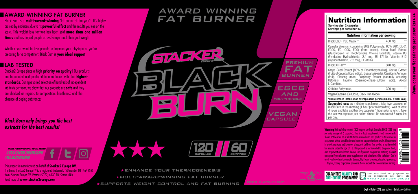 Stacker2 Black burn