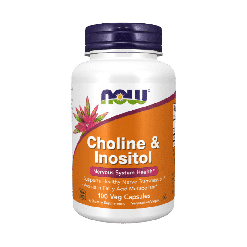 Now Foods Choline & Inositol 500mg