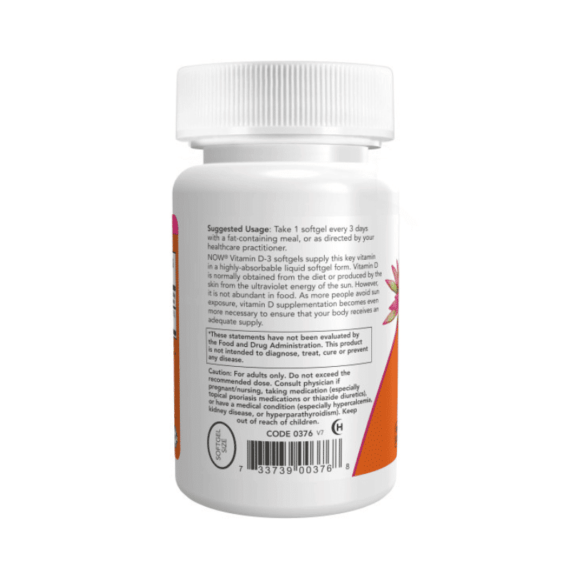 NOW Foods Vitamin D3 10,000IU