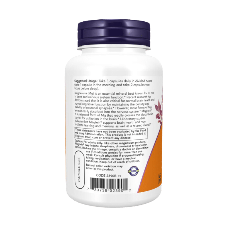 Now Foods Magtein® Magnesium L-Threonate