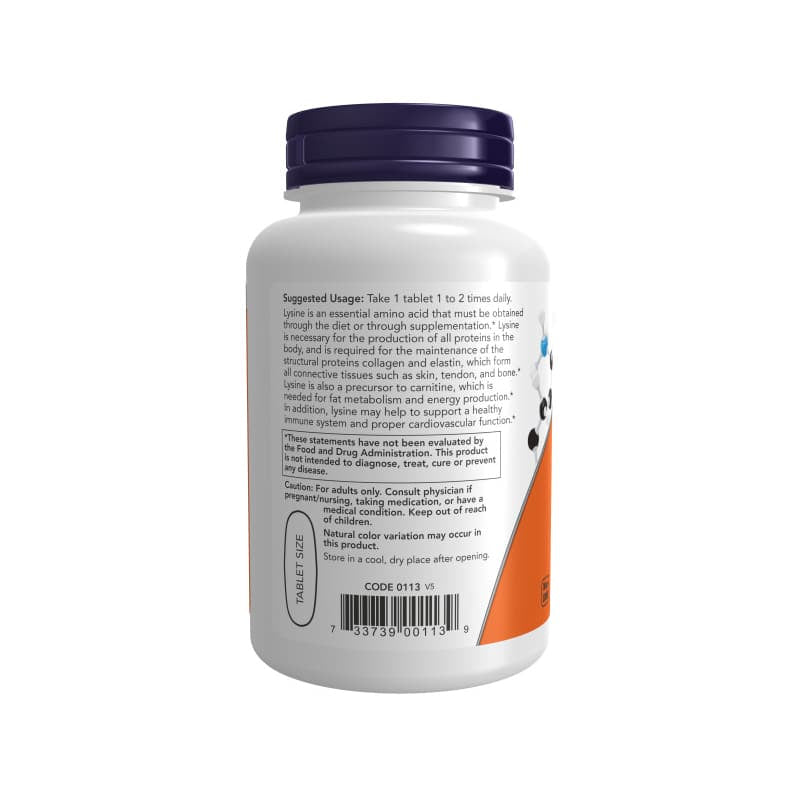 NOW Foods L-Lysine Double Strength 1000mg