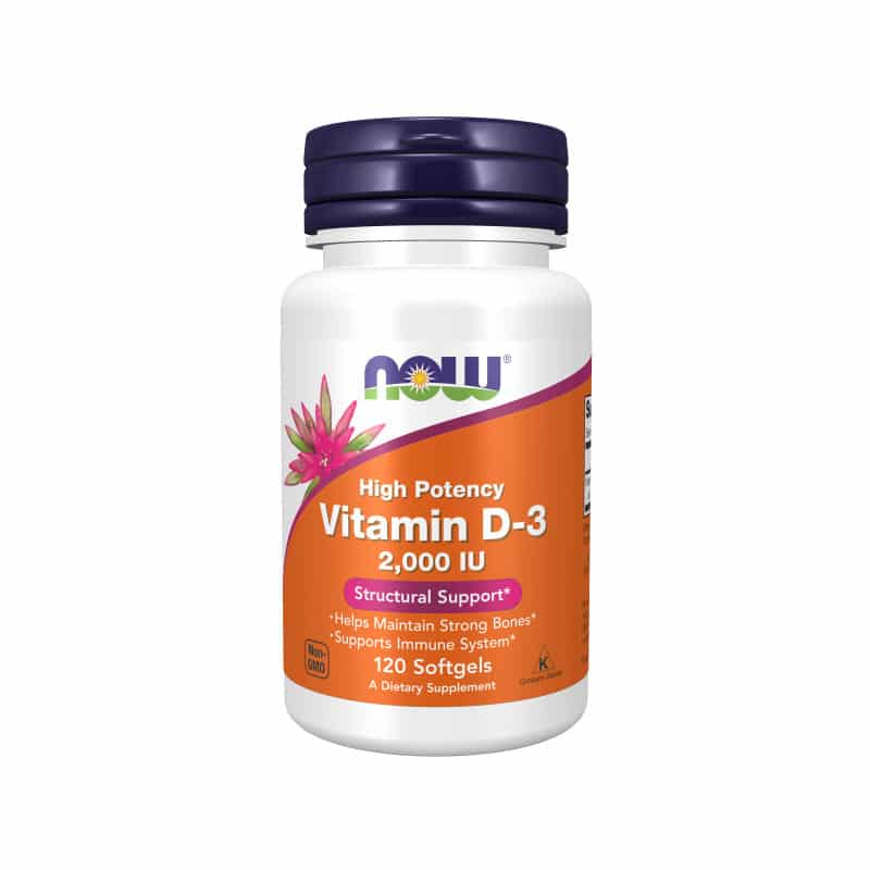 NOW Foods Vitamin D3 2,000 IU