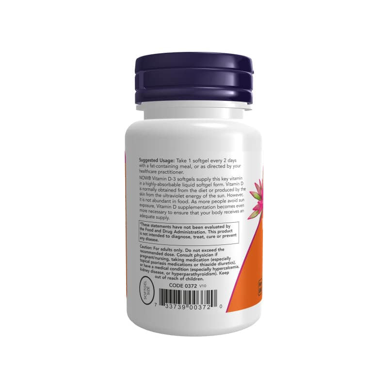 NOW Foods Vitamin D3 5,000IU