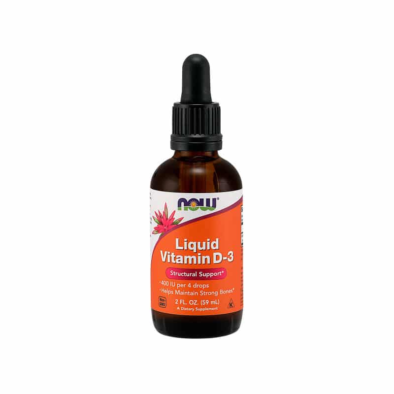 NOW Foods Vitamin D3 Liquid 400IU