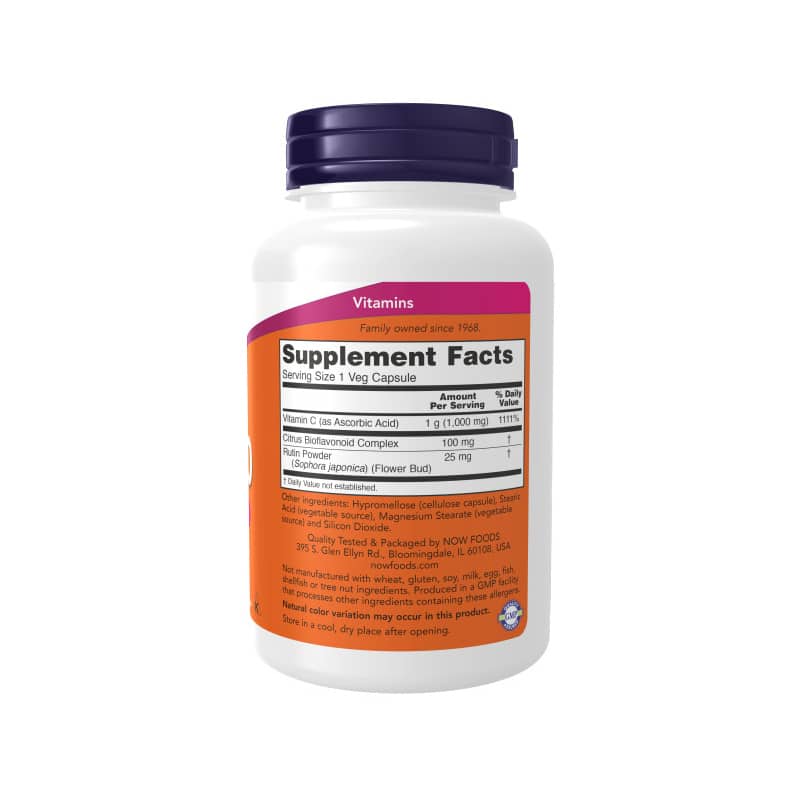 NOW Foods Vitamin C-1000 Veg Capsules