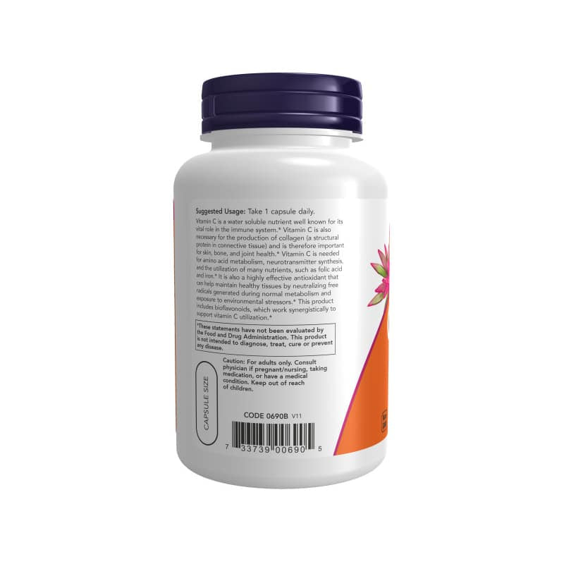 NOW Foods Vitamin C-1000 Veg Capsules