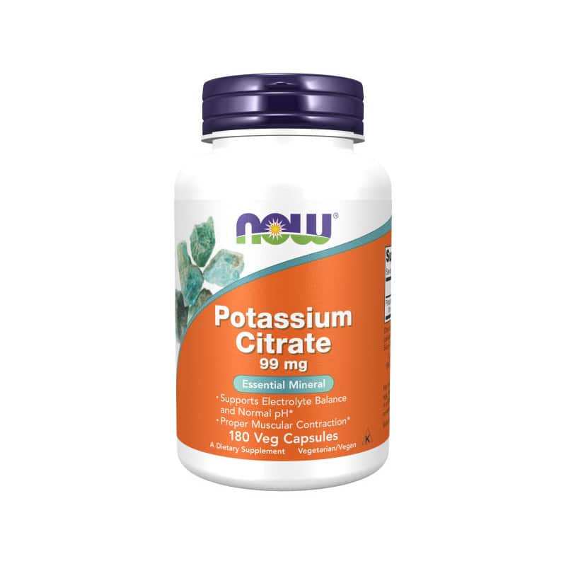 NOW Foods Potassium Citrate 99mg