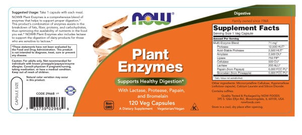 NOW Foods Plant Enzymes