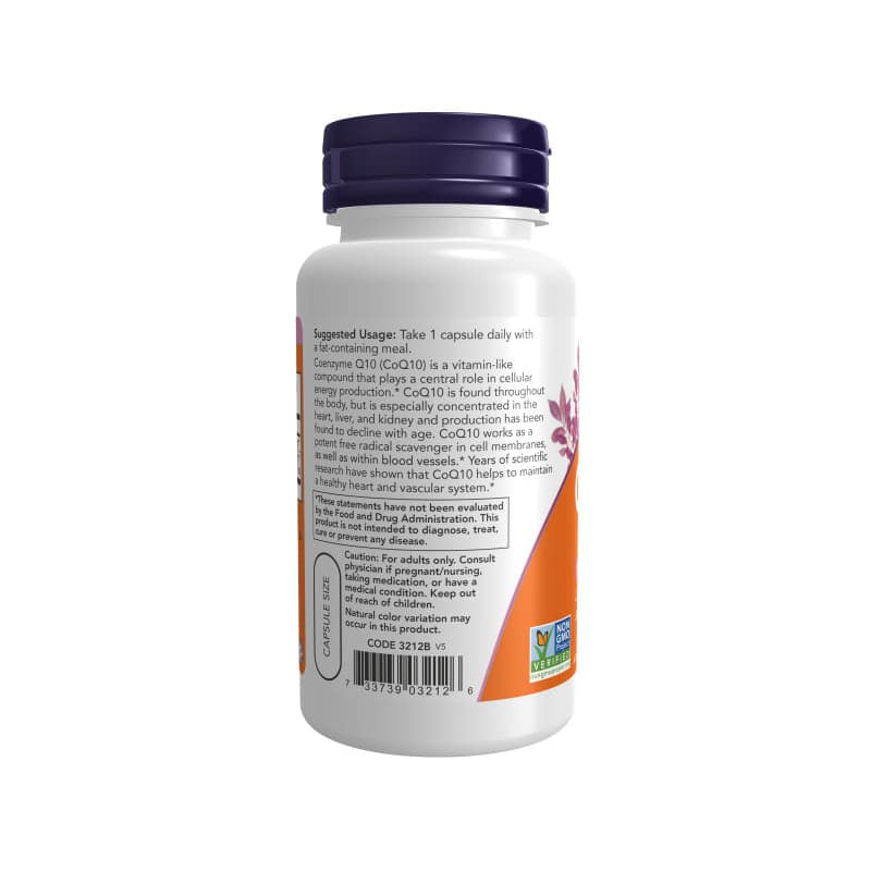 NOW Foods CoQ10 100mg with Hawthorn Berry