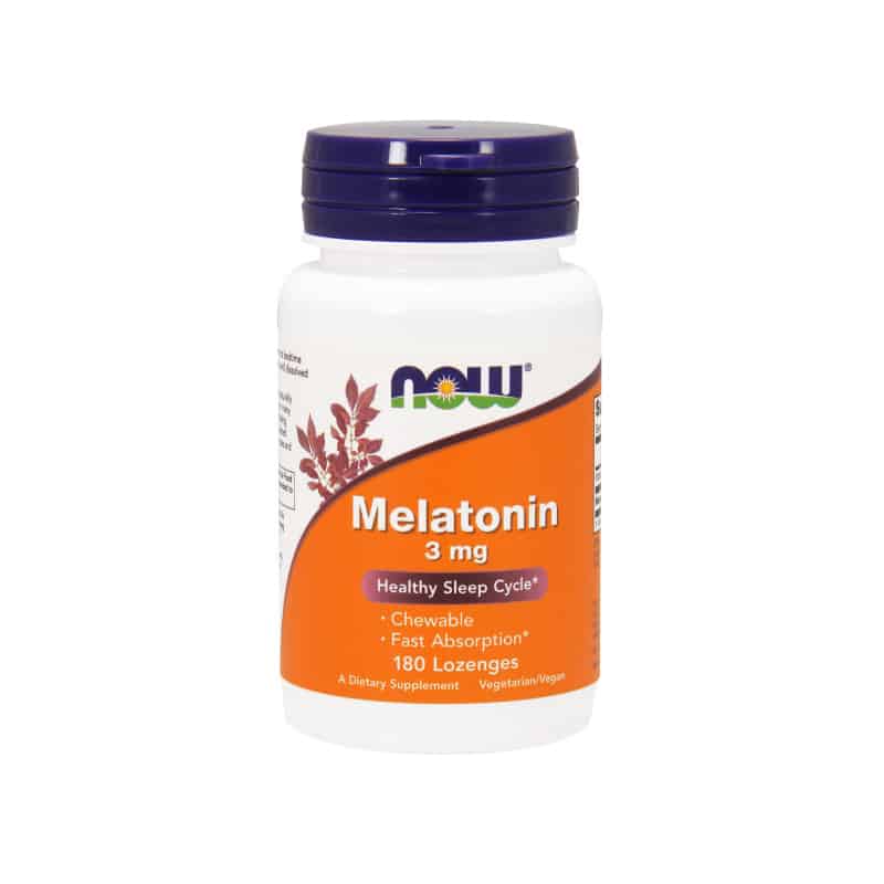 NOW Foods Melatonin 3mg Chewable