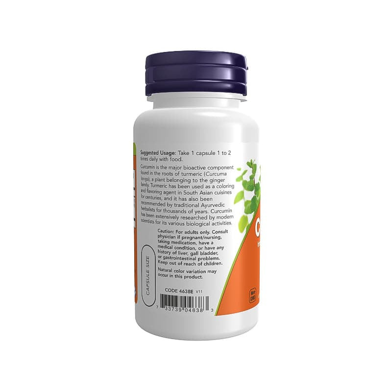 NOW Foods Turmeric Curcumin 665mg