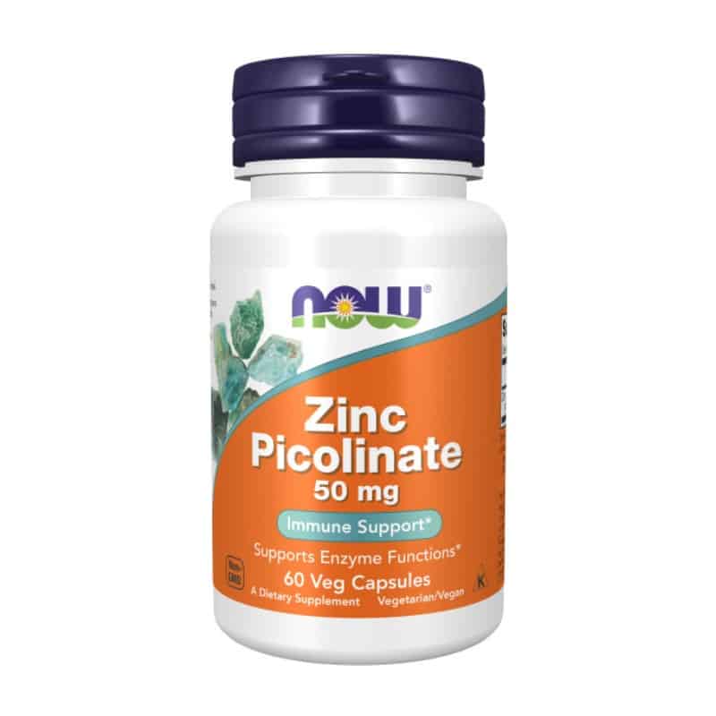 Now Foods Zinc Picolinate 50mg