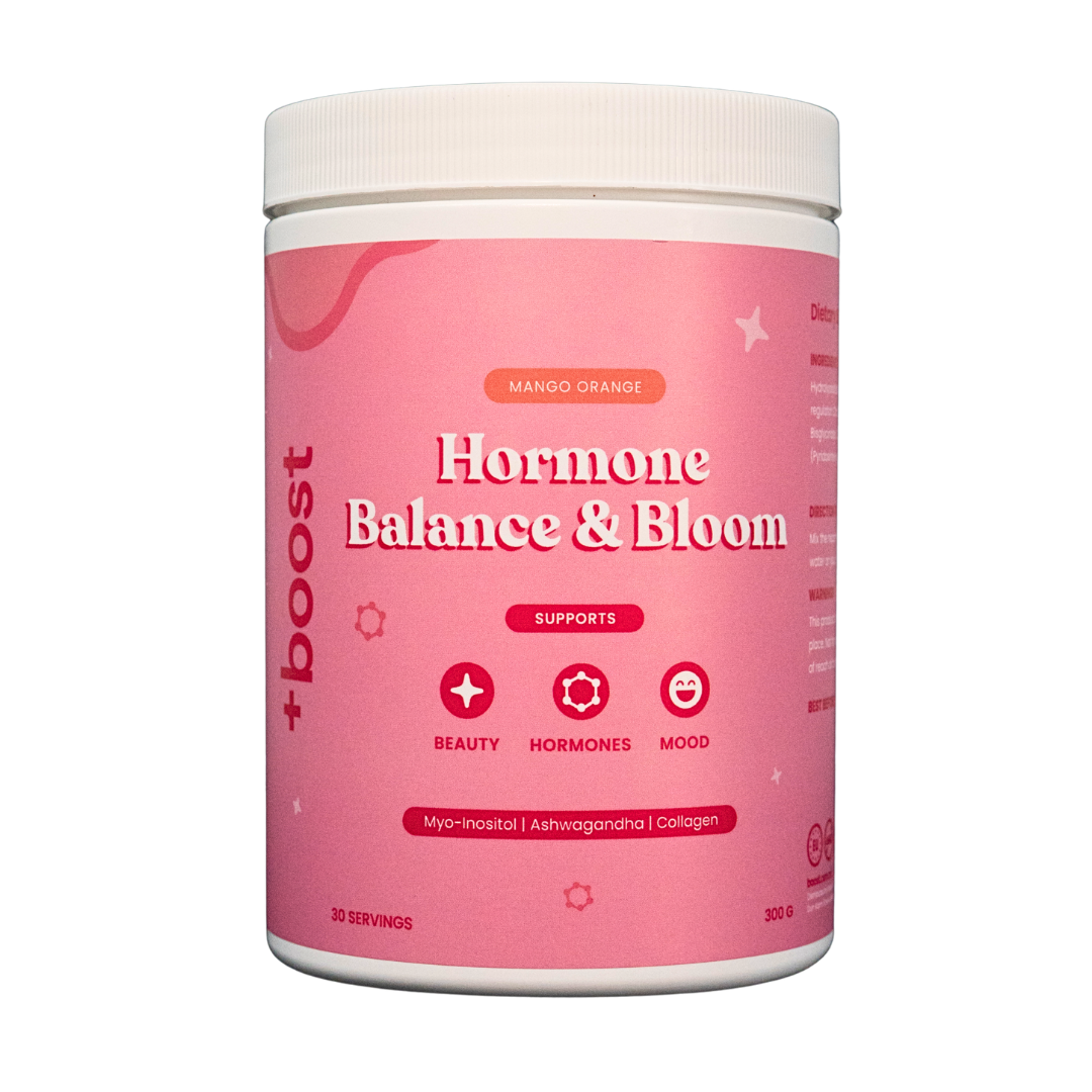+boost Hormone Balance & Bloom