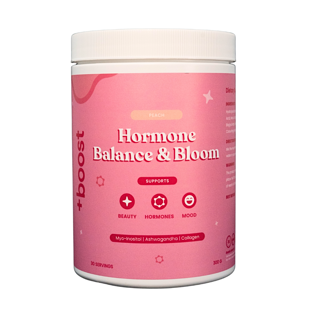 +boost Hormone Balance & Bloom