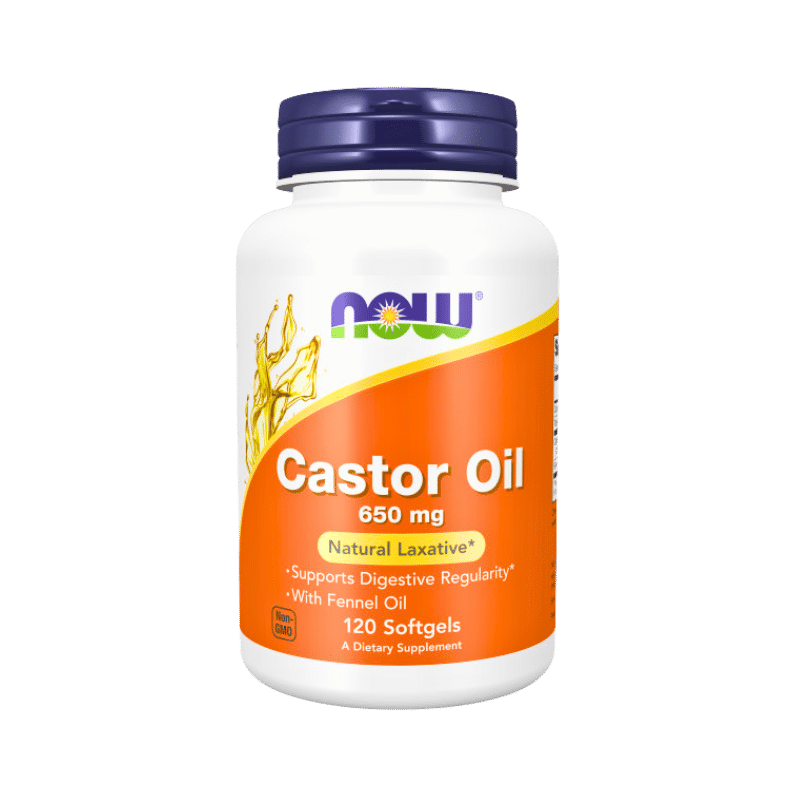 Now Foods Castor Oil 650mg