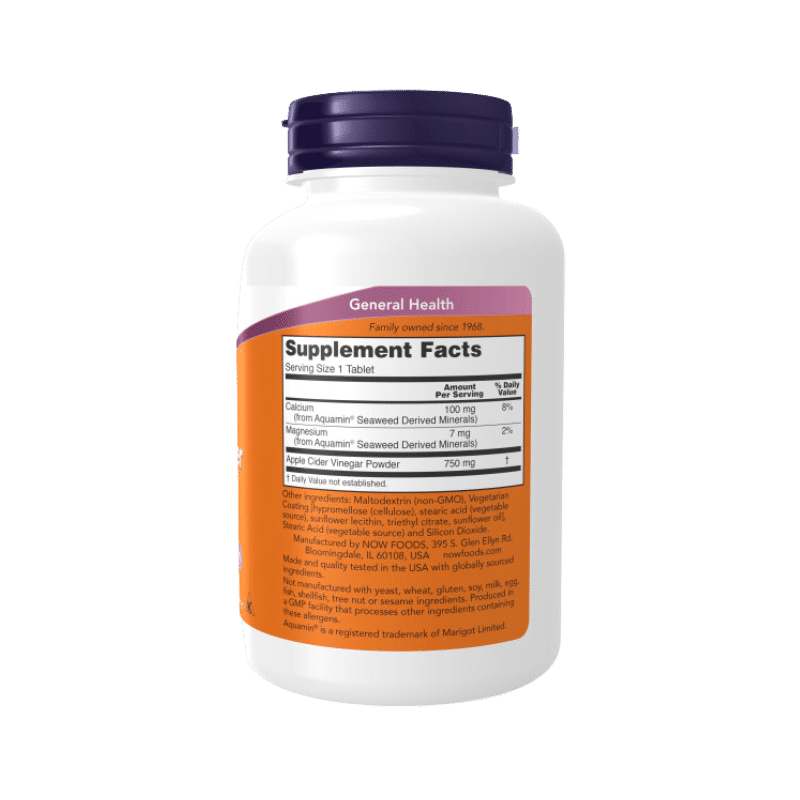 Now Foods Apple Cider Vinegar, Extra Strength 750mg