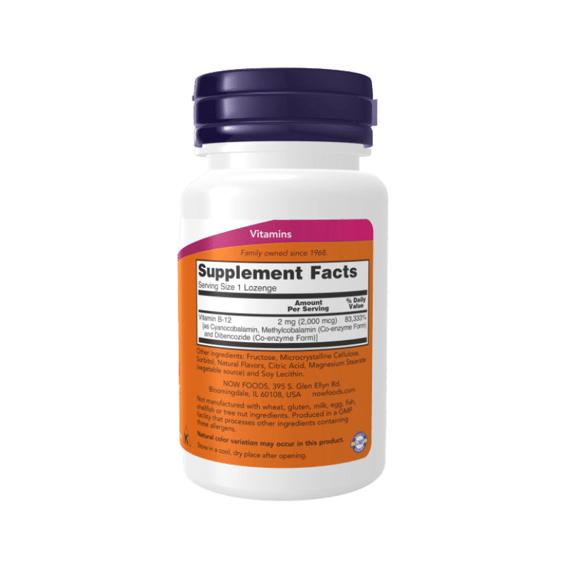 Now Foods Vitamin B-12 2,000mcg