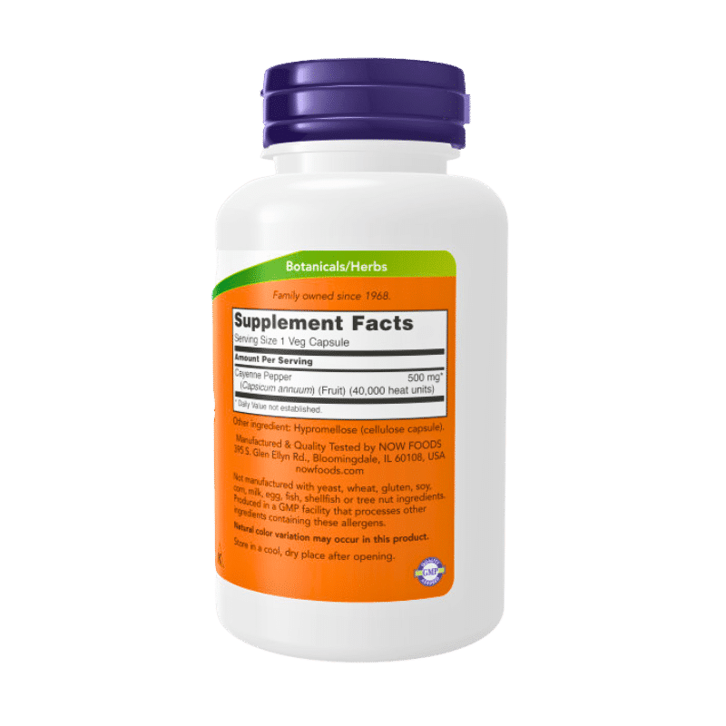 Now Foods Cayenne 500mg