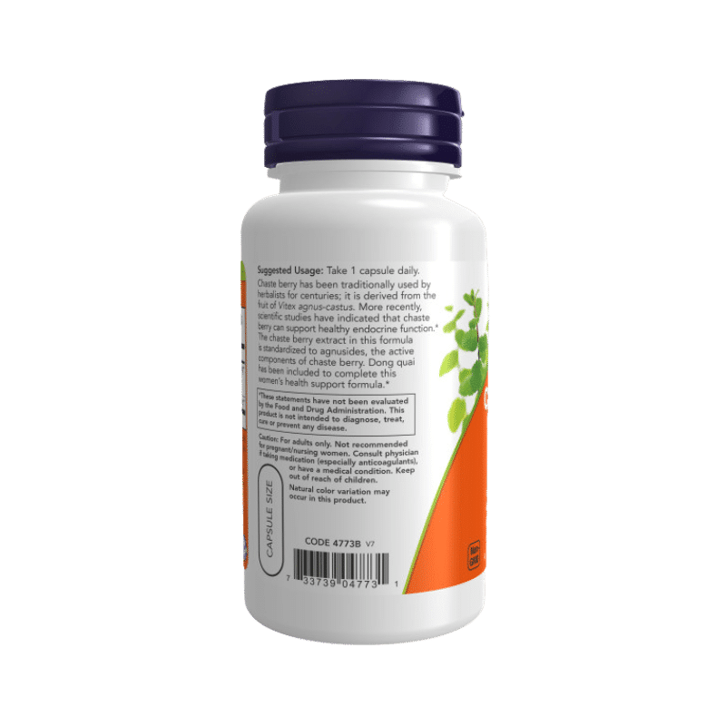 Now Foods Chaste Berry Vitex Extract 300mg
