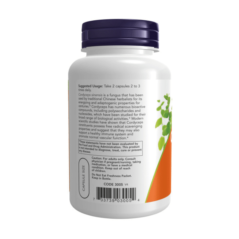 Now Foods Cordyceps Mushroom 750mg