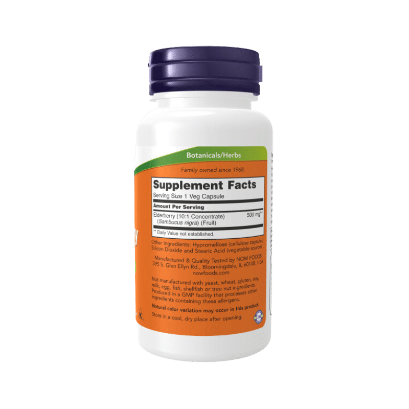 Now Foods Elderberry 500mg