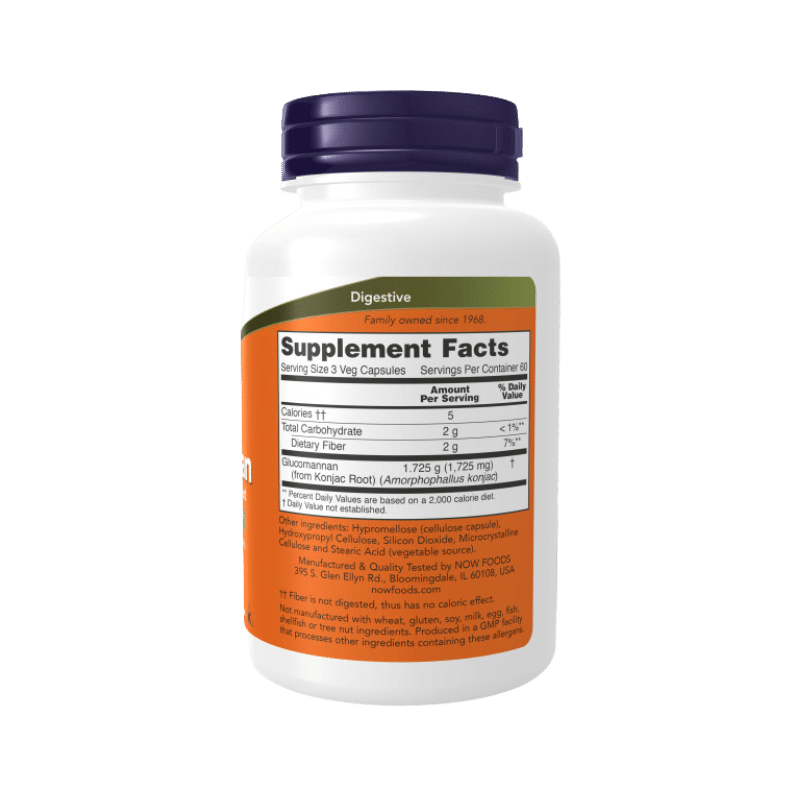 Now Foods Glucomannan Capsules