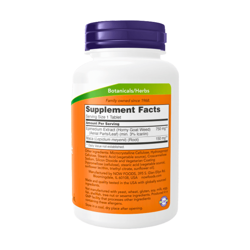 Now Foods Horny Goat Weed Extract 750mg