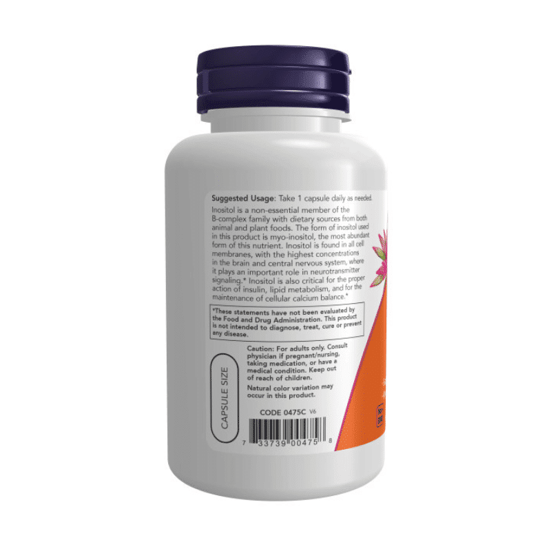 NOW Foods Inositol 500mg