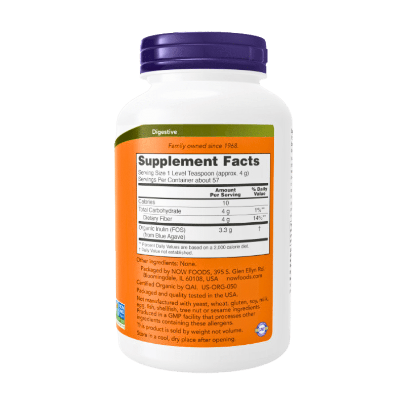 Now Foods Inulin Prebiotic 227g
