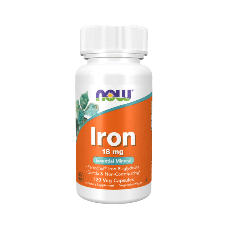 Now Foods Iron 18mg