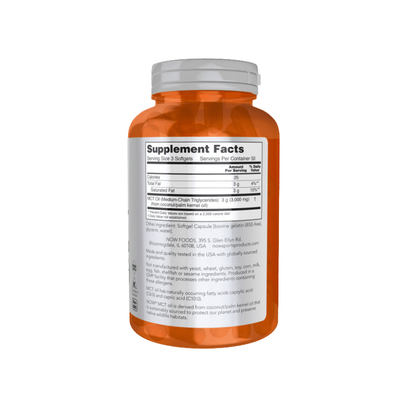 Now Foods MCT Oil 1000mg