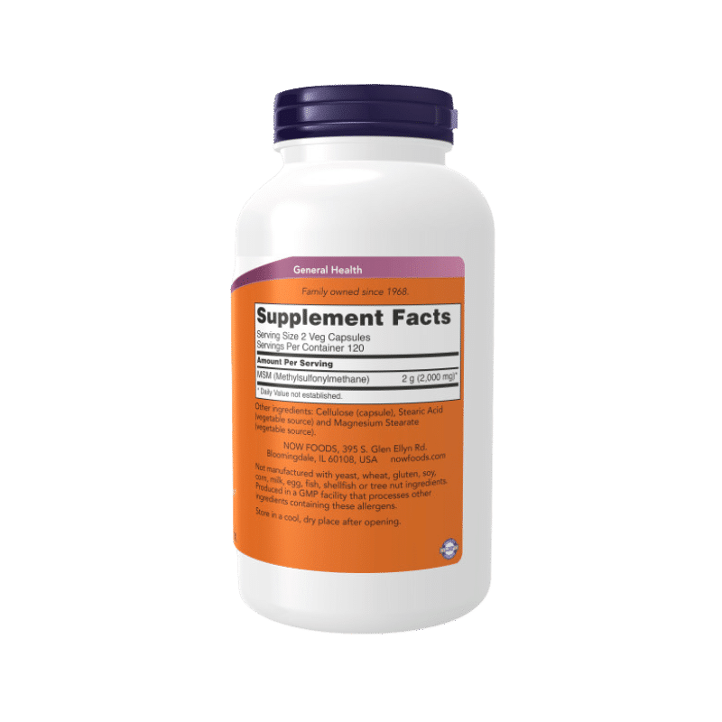 Now Foods MSM 1000mg
