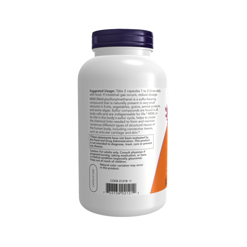 Now Foods MSM 1000mg