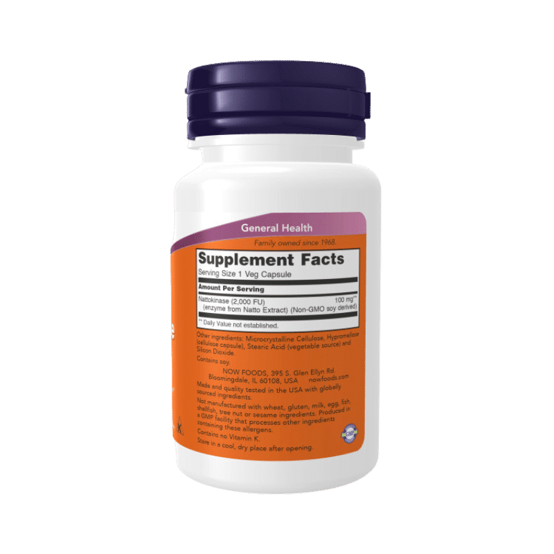 Now Foods Nattokinase 100mg