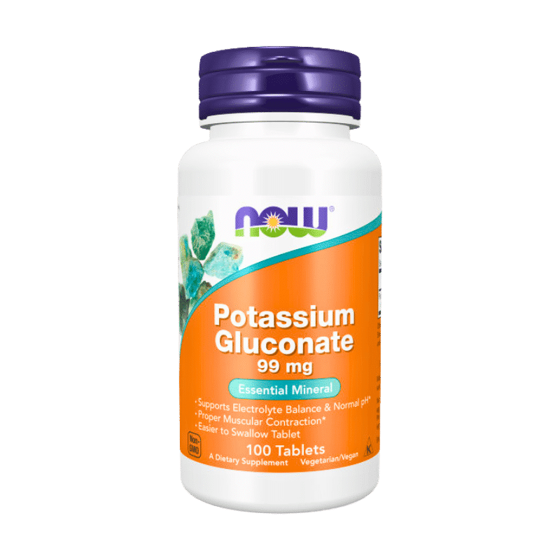 Now Foods Potassium Gluconate 99mg