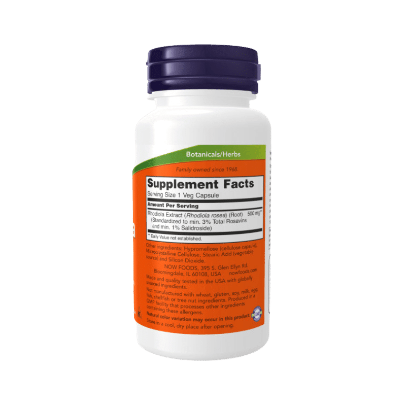 Now Foods Rhodiola 500mg