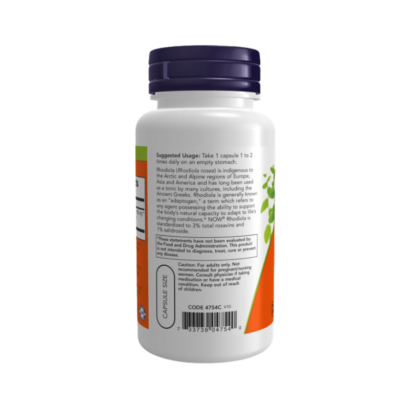 Now Foods Rhodiola 500mg