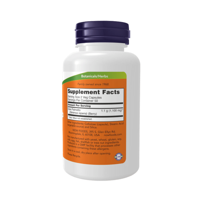 Now Foods Saw Palmetto 550mg