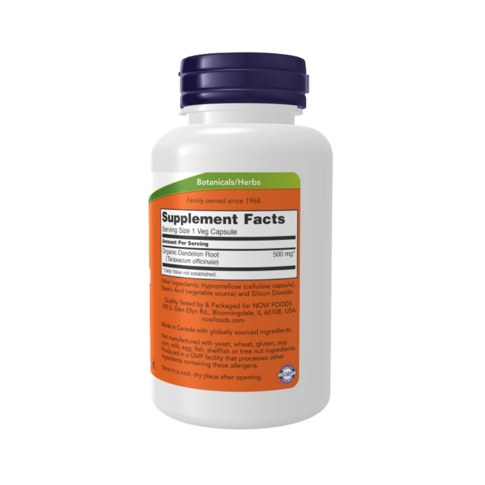 Now Foods Dandelion Root 500mg