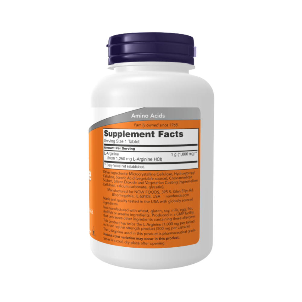 NOW Foods L-Arginine 1000mg