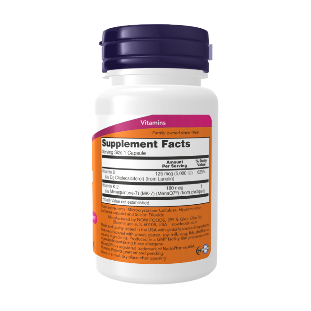 Now Foods Mega D3 & MK-7