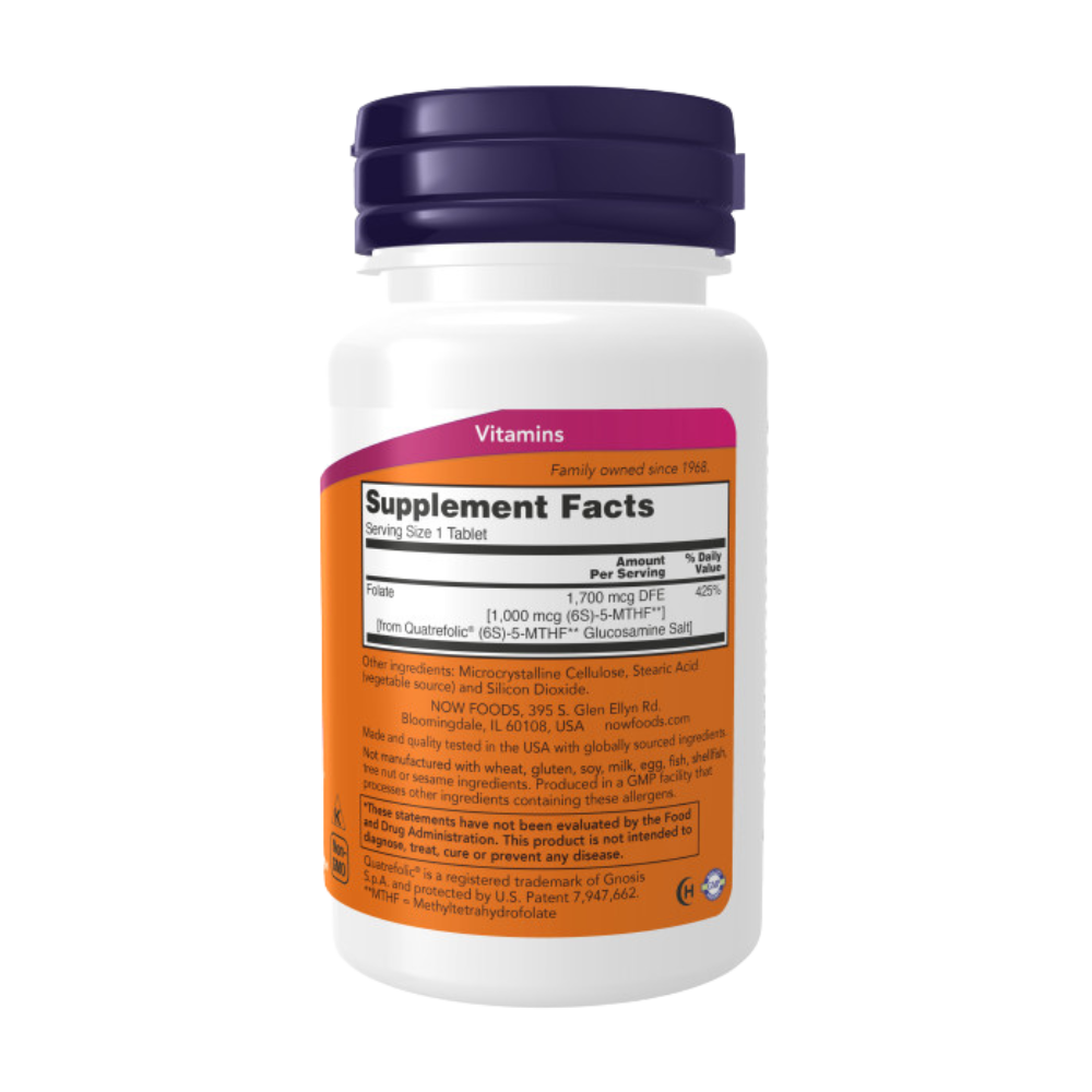 Now Foods Methyl Folate 1000mcg