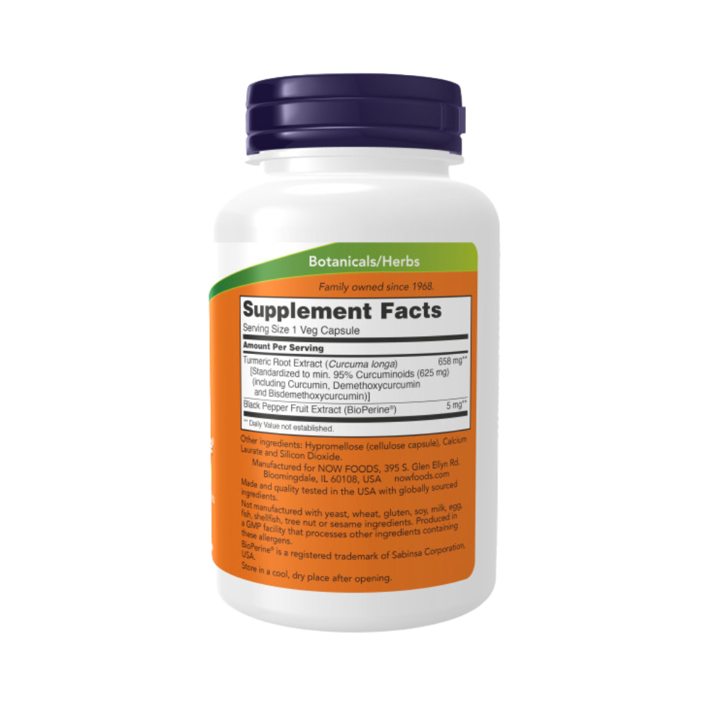 Now Foods Turmeric Curcumin with BioPerine