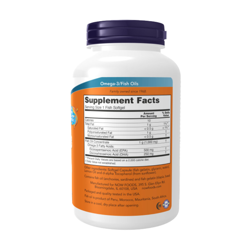 Now Foods Ultra Omega-3 (Fish Gelatin) Fish Oil