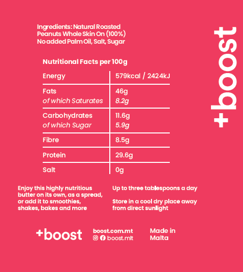 +boost Smooth Peanut Butter