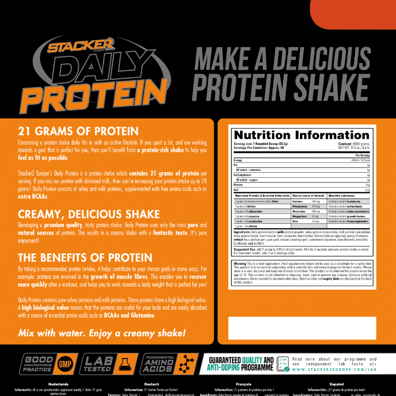 Stacker2 Daily Whey Protein 2KG