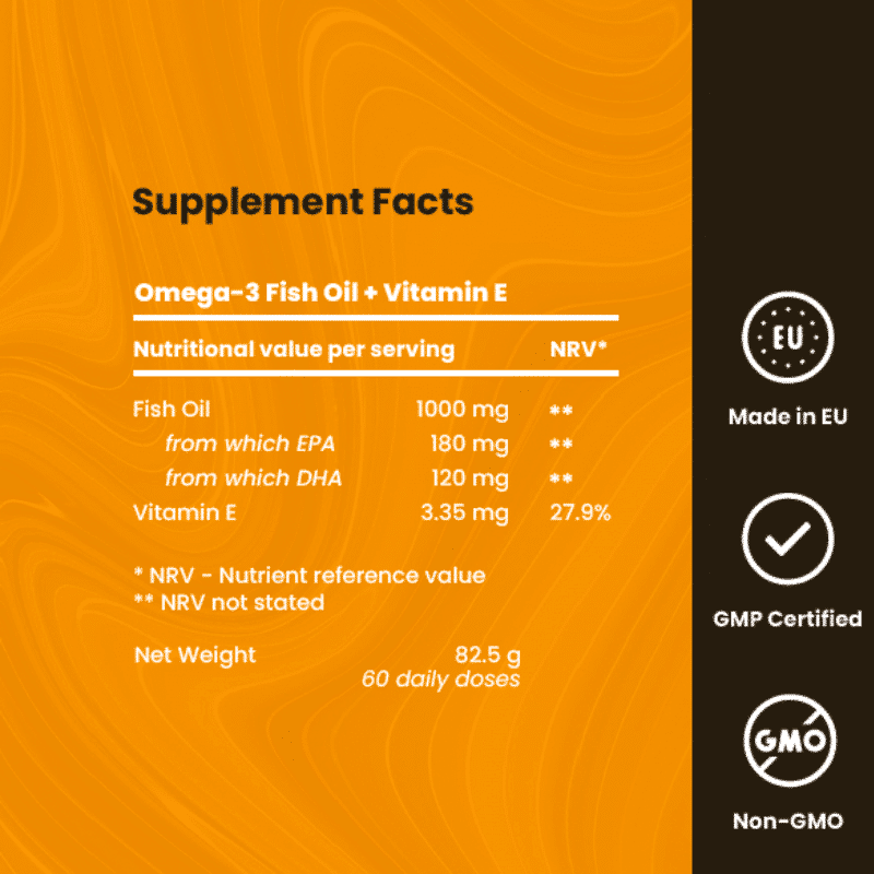 +boost Omega-3 1000mg + E